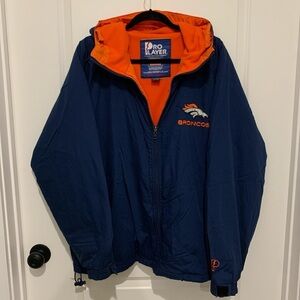 Vintage Pro Layer Denver Broncos Jacket